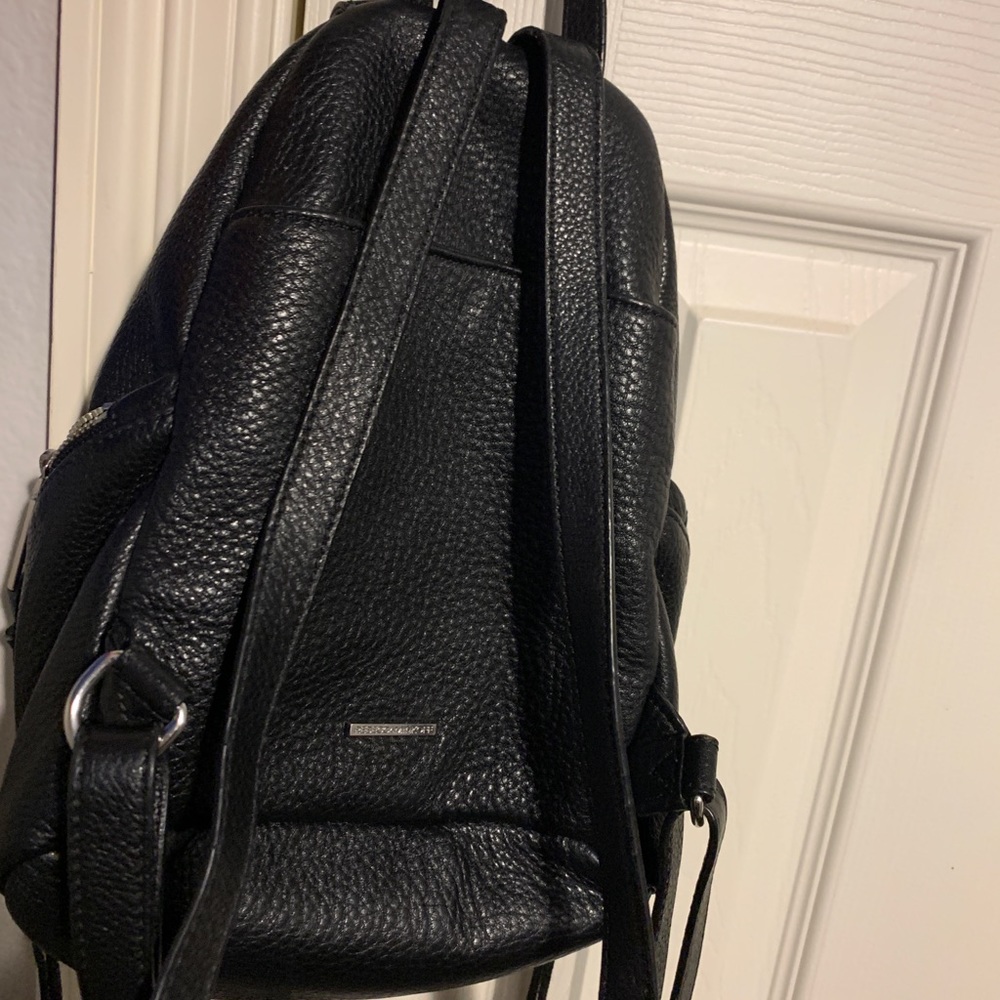 Rebecca Minkoff Black Leather Backpack - Picture 4 of 9
